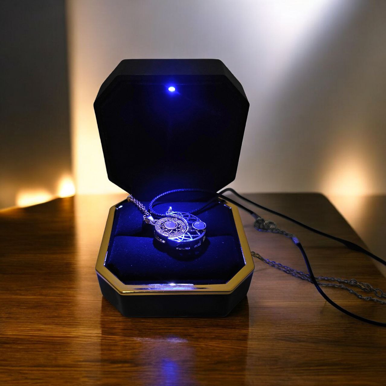 שרשרת ירח ושמש לזוג